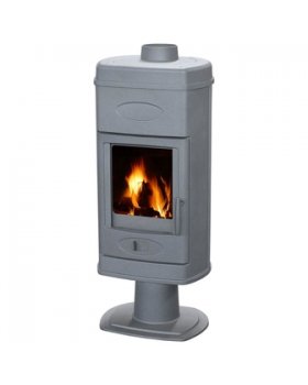 Печь HANA эмалированная, серая (Plamen)