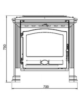 Печь TENA Termo, эмалированная (Plamen)-foto2