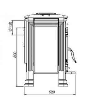 Печь TENA Termo, эмалированная (Plamen)-foto3