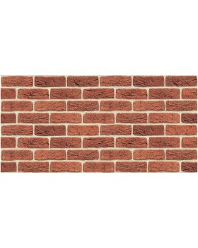 Плита ФАСПАН Красный (терракот) №1002 Горизонталь (1200х600х8мм)