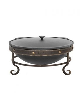 Подставка под казан Везувий 12л кованная