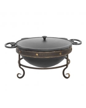 Подставка под казан Везувий 6-8л кованная