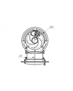 Печь банная "Атмосфера L" сетка из нержавеющей стали-foto8