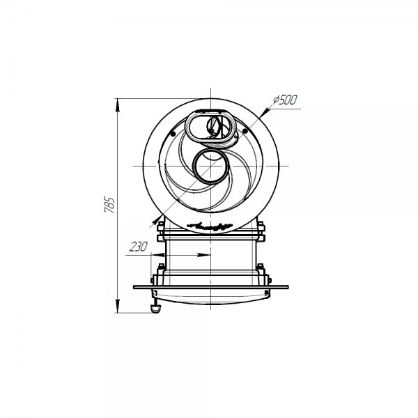 Печь банная "Атмосфера L" ламели "Змеевик" наборный-foto8