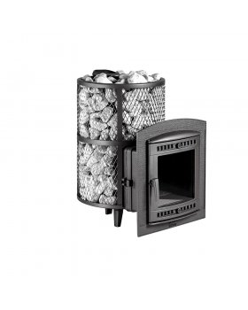 Печь банная "Атмосфера L" сетка из нержавеющей стали-foto4