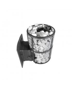 Печь банная "Атмосфера L" сетка из нержавеющей стали-foto5