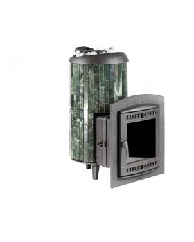 Печь банная "Атмосфера XL" ламели "Змеевик" наборный-foto4