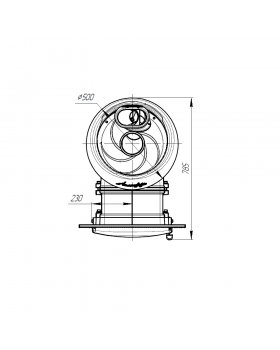 Печь банная "Атмосфера XL" ламели "Змеевик" наборный-foto8
