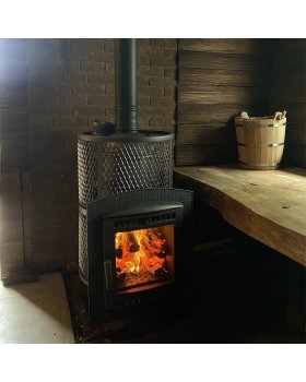 Печь банная «Атмосфера L КТТ» сетка нержавейка-foto5