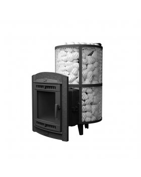 Печь банная «Атмосфера L» сетка нержавейка с газовой горелкой-foto4