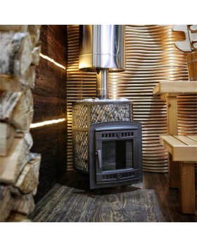 Печь банная «Атмосфера М КТТ» сетка нержавейка-foto4