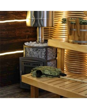 Печь банная «Атмосфера М КТТ» сетка нержавейка-foto5