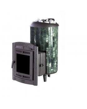 Печь банная "Атмосфера XL" ламели "Змеевик" наборный-foto2