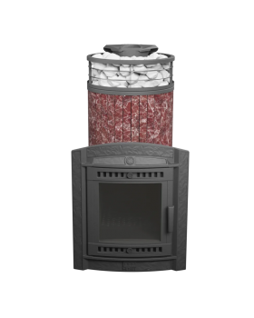 Печь банная «Атмосфера XL» в ламелях «Россо Леванто» NEW Печь банная «Атмосфера XL» в ламелях «Россо Леванто» NEW