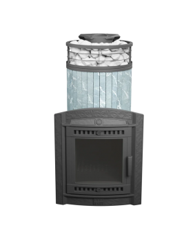 Печь банная «Атмосфера XL» в ламелях «Талькохлорит» new