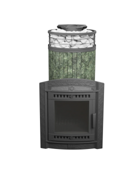 Печь банная «Атмосфера XL» в ламелях «Змеевик» NEW