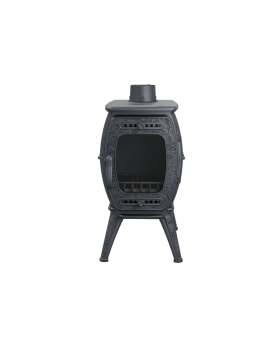 Интерьерная печь-камин "Бахта II"- серый