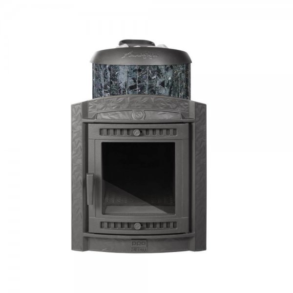 Печь банная «Атмосфера L» в ламелях «Пироксенит» Печь банная «Атмосфера L» в ламелях «Пироксенит»