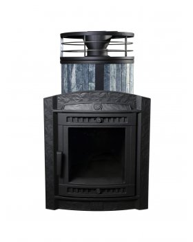 Печь банная «Атмосфера L» Талькохлорит ЛАМЕЛЬ+СЕТКА