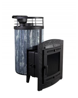 Печь банная «Атмосфера L» Талькохлорит ЛАМЕЛЬ+СЕТКА-foto2