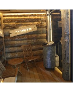 Печь банная «Атмосфера L» в ламелях «Талькохлорит»-foto4