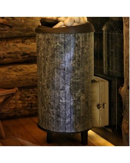 Печь банная «Атмосфера L» в ламелях «Талькохлорит»-foto5