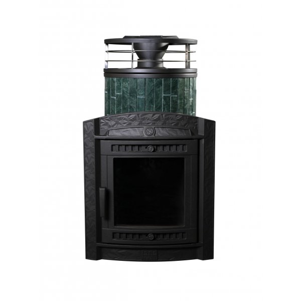 Печь банная «Атмосфера L» Верде Гватемала ламель+сетка с тоннелем Печь банная «Атмосфера L» Верде Гватемала ламель+сетка с тоннелем