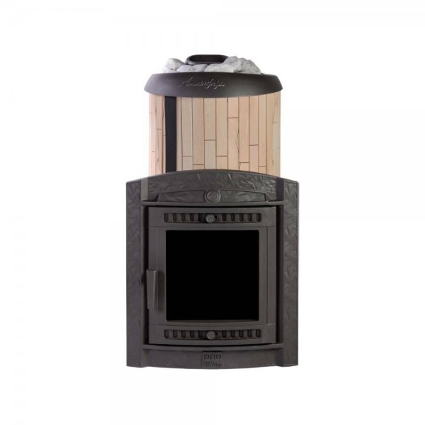 Печь банная «Атмосфера XL» в ламелях «Окаменевшее дерево» Печь банная «Атмосфера XL» в ламелях «Окаменевшее дерево»