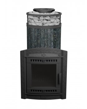 Печь банная «Атмосфера XL» Пироксенит ЛАМЕЛЬ+СЕТКА