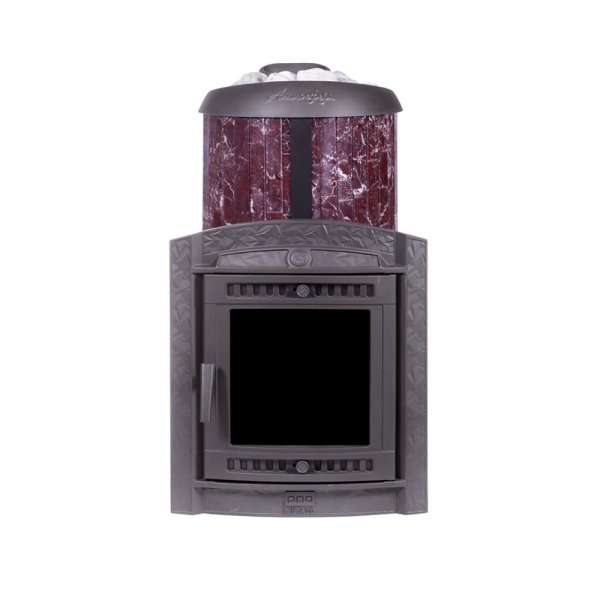 Печь банная «Атмосфера XL» в ламелях «Россо Леванто» Печь банная «Атмосфера XL» в ламелях «Россо Леванто»