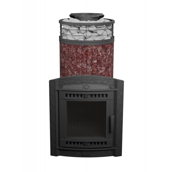 Печь банная «Атмосфера XL» Россо Леванто ламель+сетка с тоннелем Печь банная «Атмосфера XL» Россо Леванто ламель+сетка с тоннелем