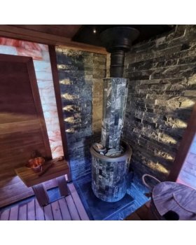 Печь банная «Атмосфера XL» в ламелях «Верде Гватемала»-foto4