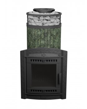 Печь банная «Атмосфера XL» Змеевик ламель+сетка с тоннелем Печь банная «Атмосфера XL» Змеевик ламель+сетка с тоннелем