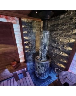 Печь банная «Атмосфера XL» в ламелях «Змеевик»-foto5