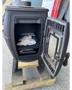 Печь отопительная Pro Metall Бахтинка (цв. черный)-foto5