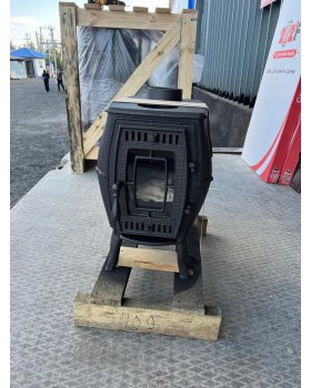 Печь отопительная Pro Metall Бахтинка (цв. черный)-foto3