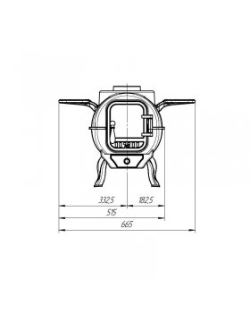 Отопительно-варочная печь "Тайга" Pro-foto6
