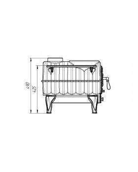 Отопительно-варочная печь "Тайга" Pro-foto8