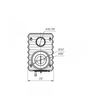 Отопительно-варочная печь "Тайга" Pro-foto2