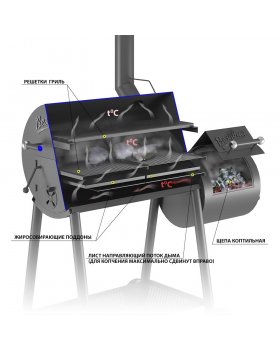 Смокер Везувий "Кудесник 2"-foto2