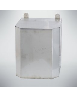 Бак 40 л. пристенный (нержавеющая сталь)-foto2