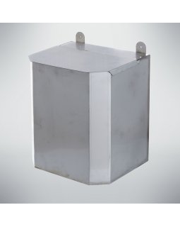 Бак 40 л. пристенный (нержавеющая сталь)-foto3