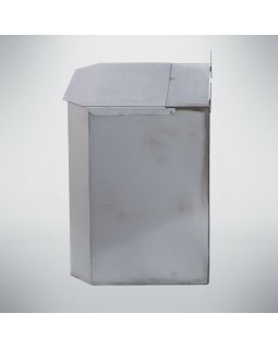 Бак 40 л. пристенный (нержавеющая сталь)-foto4