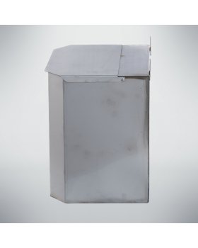 Бак 40 л. пристенный (нержавеющая сталь)-foto4