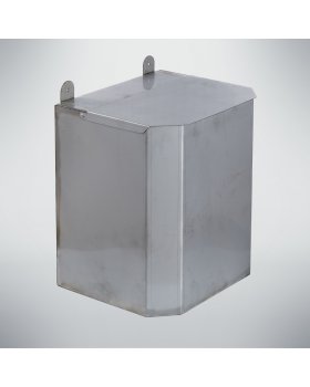 Бак 55 л. пристенный (нержавеющая сталь)-foto2