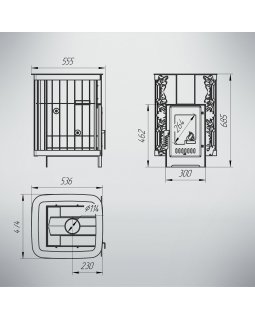 Печь Каменка-foto19