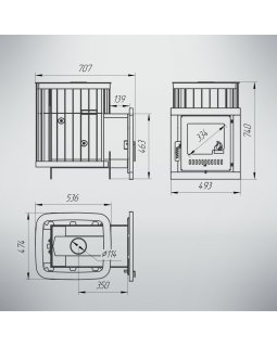 Печь Каменка-foto3