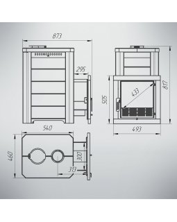 Печь Сказка Стандарт (Камень (Айс Грей))-foto10