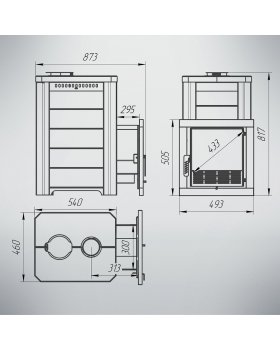 Печь Сказка Удлиненная (Пироксенит)-foto10