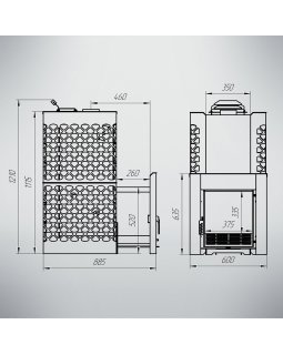Печь Терма Грация Стандарт-foto2